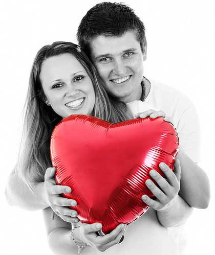 couple holding heart together to solve love problems in marriage
