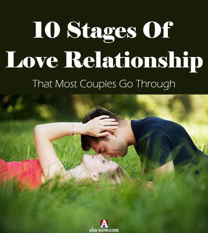 Man and woman in a Stage of love relationship