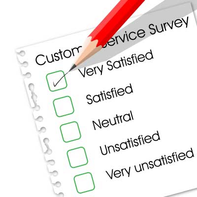 a form for website feedback survey
