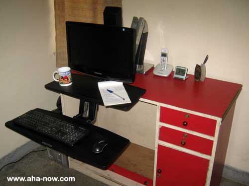 WorkFit-A Sit-stand Workstation