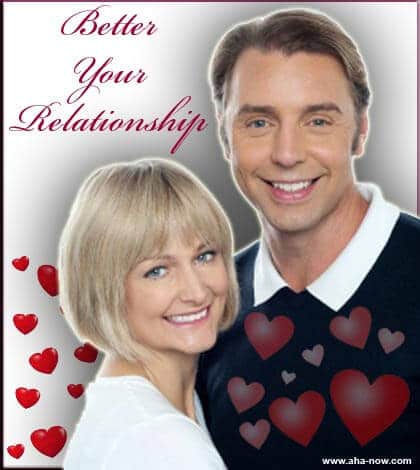 Poster of how to have a better relationship featuring a loving couple
