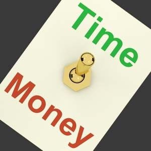 time is money image