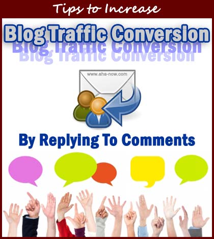Many hands with comment callouts and comment reply icon to show blog traffic conversion by replying to comments