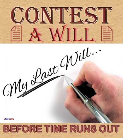 Contest A Will Before Time Runs Out Hand with Pen Image