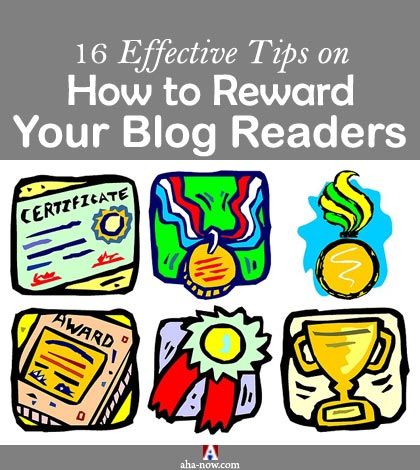 16 effective tips on how to reward your blog readers