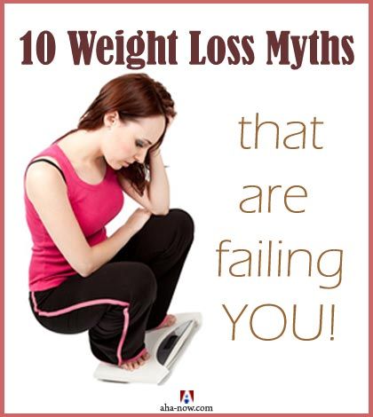 Top 10 Weight Loss Myths That Are Failing You