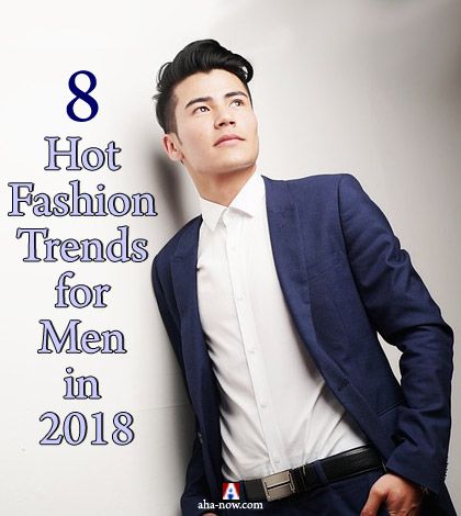 Model showing the fashion trends for men