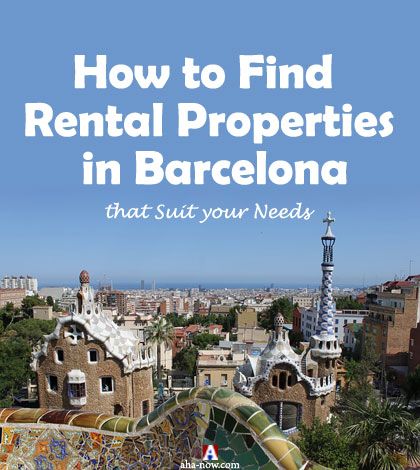 Photo of Barcelona City with caption how to find rental property in Barcelona