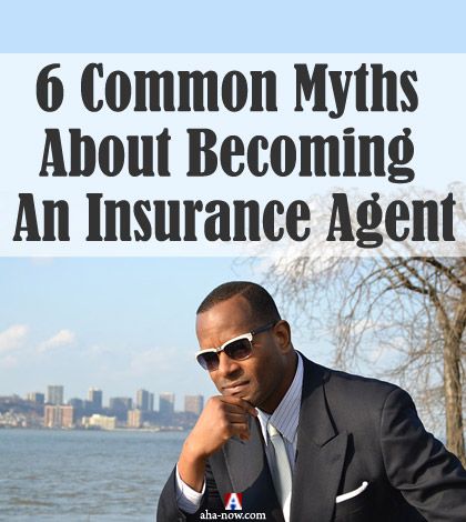 A man thinking about the myths of becoming an insurance agent