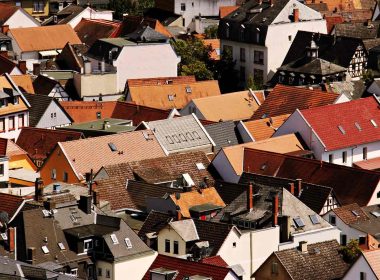 types of roofs of a city