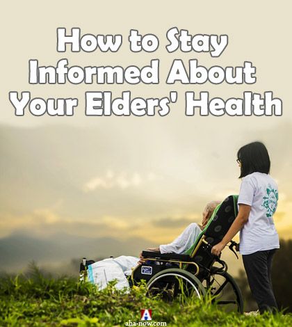 caregiver taking care of elders' health