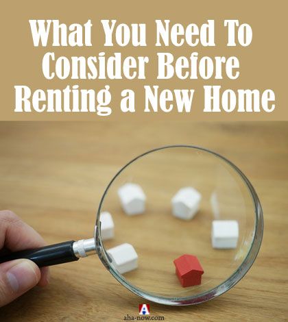Looking at houses with a lens for renting a new home