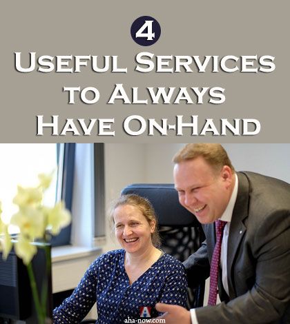 4 Useful Services to Always Have On-Hand
