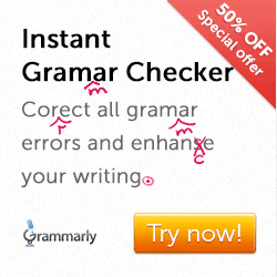 Grammarly Cyber Monday Special Discount Banner