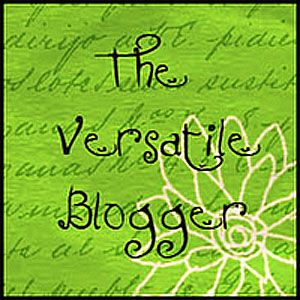 Badge with text Versatile Blogger Award