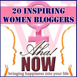 Inspiring Women Bloggers of Aha!NOW